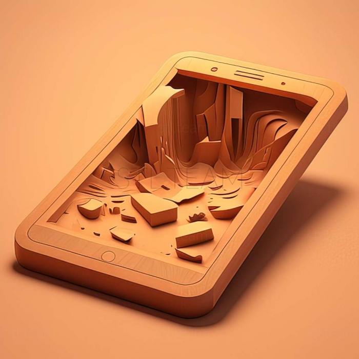 3D модель Игра «Магнат на смартфоне» (STL)